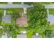 Aerial view showcasing house and backyard at 105 Dartmouth Rd, Venice, FL 34293