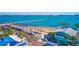Gulfport Casino and pier with boats and beach at 6220 5Th S Ave, St Petersburg, FL 33707