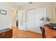 Home office with built-in closet and work space at 6220 5Th S Ave, St Petersburg, FL 33707