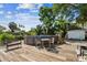 Inviting backyard oasis featuring a deck, above ground pool, and ample space at 6220 5Th S Ave, St Petersburg, FL 33707