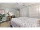 Bright bedroom with built-in storage and a cozy atmosphere at 5920 Seaside Dr, New Port Richey, FL 34652