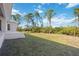 Landscaped backyard with privacy and plenty of space at 14480 Argus Ln, Port Charlotte, FL 33981