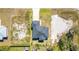 A bird's-eye view of the house shows it's roof line and general setting at 14346 San Domingo Blvd, Port Charlotte, FL 33981