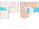 Detailed floor plan showcasing the first-floor layout, including the kitchen, garage, and living areas at 32924 Estate Garden Dr, Wesley Chapel, FL 33545