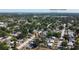 Neighborhood aerial view showcasing the lush greenery and proximity to downtown St. Petersburg at 7226 13Th N St, St Petersburg, FL 33702