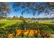 Scenic view of Meadowlawn Park featuring lush greenery and a tranquil lake, ideal for community enjoyment at 7226 13Th N St, St Petersburg, FL 33702