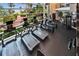 Well-equipped fitness center with treadmills and elliptical machines, offering panoramic views at 603 Bahia Beach Blvd, Ruskin, FL 33570
