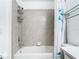 Bathroom featuring a tub with tile surround and a shower head at 14204 Heritage Landing Blvd # 714, Punta Gorda, FL 33955