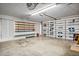 Garage featuring shelving and space for storage at 6049 Patricia Pl, Weeki Wachee, FL 34607