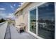 Outdoor seating on a balcony overlooking the community at 13753 Judy Ave, Hudson, FL 34667