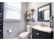 Modern bathroom featuring a stylish vanity and decor at 13753 Judy Ave, Hudson, FL 34667