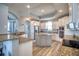 Modern kitchen with granite countertops, stainless steel appliances, and ample cabinet space at 13753 Judy Ave, Hudson, FL 34667