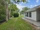 Private backyard with lush greenery at 11935 Bayonet Ln # 0, New Port Richey, FL 34654