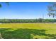 Large grassy yard with a wooden fence, offering privacy and open space at 19351 Yontz Rd, Brooksville, FL 34601