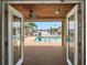 View of a relaxing pool area with water access at 3154 Brigantine Ct, New Port Richey, FL 34652