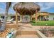 Enjoy the view from the poolside patio at 3154 Brigantine Ct, New Port Richey, FL 34652