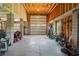 Large garage, offering lots of space for parking and storage at 3154 Brigantine Ct, New Port Richey, FL 34652