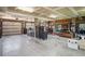 Spacious garage with ample room for cars and storage at 3154 Brigantine Ct, New Port Richey, FL 34652