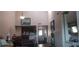 Spacious living room with high ceilings and comfy seating at 8210 Aquila St # 226, Port Richey, FL 34668