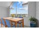 Bright and airy sun room with a seating area and picturesque view at 5537 Sea Forest Dr # 307, New Port Richey, FL 34652