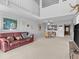Living room with dining area, high ceilings and open floor plan at 5537 Sea Forest Dr # 307, New Port Richey, FL 34652