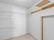 Simple closet with wire shelving for storage at 5537 Sea Forest Dr # 307, New Port Richey, FL 34652