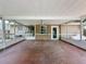 Spacious patio with view of the backyard at 1513 55Th N Ave, St Petersburg, FL 33703