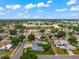 Aerial view of property, showcasing location and backyard pool at 1513 55Th N Ave, St Petersburg, FL 33703