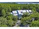 Aerial view of condo building near waterfront at 2511 Dolly Bay Dr # 308, Palm Harbor, FL 34684