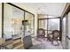 Spacious screened porch overlooking backyard at 13002 Wedgewood Way # D, Hudson, FL 34667