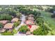 Aerial view showing the location of the property within a community at 13002 Wedgewood Way # D, Hudson, FL 34667