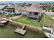 Two-story house with private dock and canal access at 7332 Islander Ln, Hudson, FL 34667