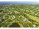 Aerial view of a house near Beacon Woods Clubhouse at 12709 Clock Tower Pkwy, Hudson, FL 34667