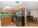 Updated kitchen with granite countertops and stainless steel appliances at 12709 Clock Tower Pkwy, Hudson, FL 34667