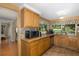 Updated kitchen with granite countertops and stainless steel appliances at 12709 Clock Tower Pkwy, Hudson, FL 34667