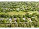 Aerial view of homes and golf course community at 12709 Clock Tower Pkwy, Hudson, FL 34667