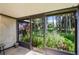 Spacious screened patio with serene views of nature at 3275 Lori Ln # 5, New Port Richey, FL 34655