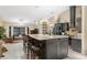 Bright, open kitchen layout with a large island perfect for entertaining guests at 6096 Kinlock Ave, Spring Hill, FL 34608