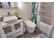 Updated bathroom with modern vanity and toilet at 1955 Abrico Dr # G7, Lutz, FL 33558