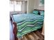 Bright bedroom with a comfortable bed and ample closet space at 1955 Abrico Dr # G7, Lutz, FL 33558