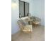 Peaceful screened porch with seating area at 1955 Abrico Dr # G7, Lutz, FL 33558
