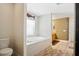 Bathroom with a large garden tub and separate shower at 11193 Baltimore St, Weeki Wachee, FL 34614