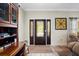 Bright and spacious entryway with decorative wall art at 11193 Baltimore St, Weeki Wachee, FL 34614