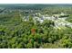 Aerial view of a secluded wooded lot at 7413 Gettysburg Dr, Weeki Wachee, FL 34607