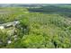 Aerial view of a large wooded lot at 7413 Gettysburg Dr, Weeki Wachee, FL 34607