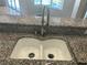 Modern kitchen sink with a sleek, double basin design at 402 Knight Dr, Tarpon Springs, FL 34688