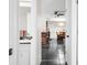 View of living room and dining area from hallway at 4148 Batten Rd, Brooksville, FL 34602