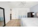 Bright bedroom with a queen-size bed and built-in closet at 4148 Batten Rd, Brooksville, FL 34602