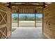 Barn interior with open design and views of the property at 4148 Batten Rd, Brooksville, FL 34602