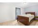 Bedroom with a double bed and tile floors at 4148 Batten Rd, Brooksville, FL 34602